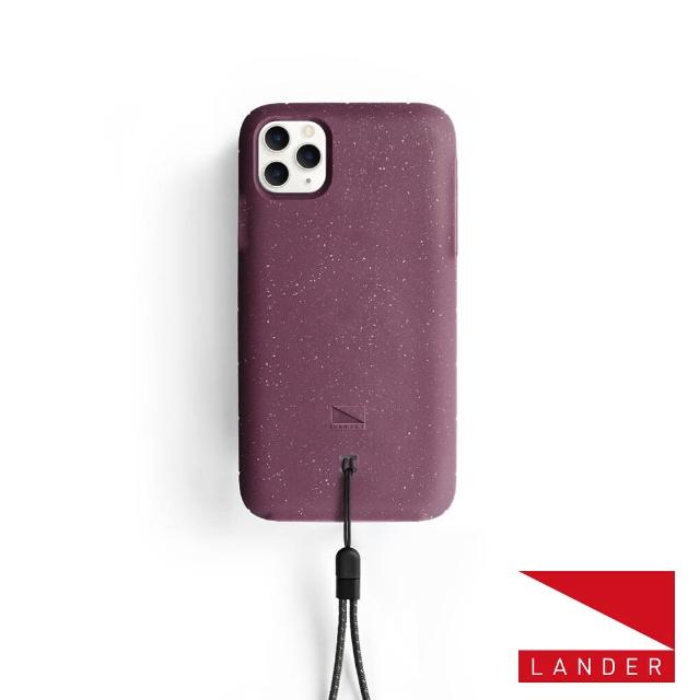 【LANDER】iPhone 11 Pro Max Moab 防摔手機保護殼(莓果紫 -附手繩)