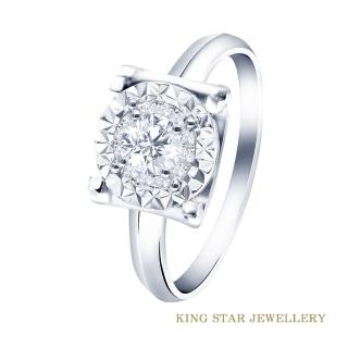 【King Star】30分 D color 鑽石戒指 雙喜(3 Excellent極優 八心八箭)