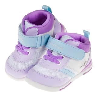 【布布童鞋】Moonstar日本紫白色閃亮之星兒童機能運動鞋(I9X959F)