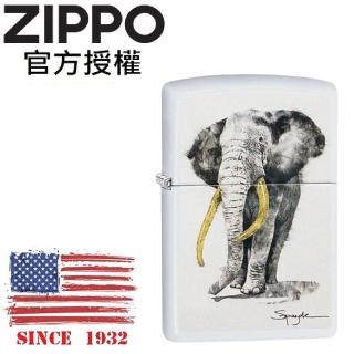 【Zippo官方直營】美系-魅影大象防風打火機(美國防風打火機)