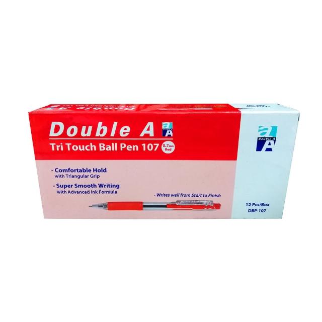 【Double A】滑溜原子筆-紅色-DABP18003(12支/盒)