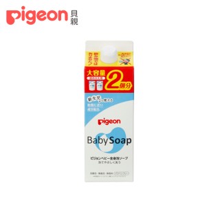 【Pigeon 貝親】嬰兒泡沫沐浴乳補充包(800ml)