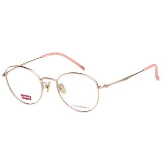 【LEVIS】Levis 光學眼鏡(玫瑰金LV7006F)