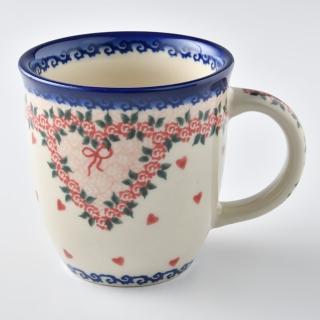 【波蘭陶】Vena 卡布其諾杯 水杯 茶杯 咖啡杯 馬克杯 300 ml 波蘭手工製(六月新娘系列)