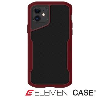 【Element Case】iPhone 11 Shadow(流線手感軍規殼 - 紅黑)