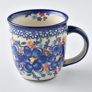【波蘭陶】Vena 卡布其諾杯 水杯 茶杯 咖啡杯 馬克杯 300 ml 波蘭手工製(春遊系列)