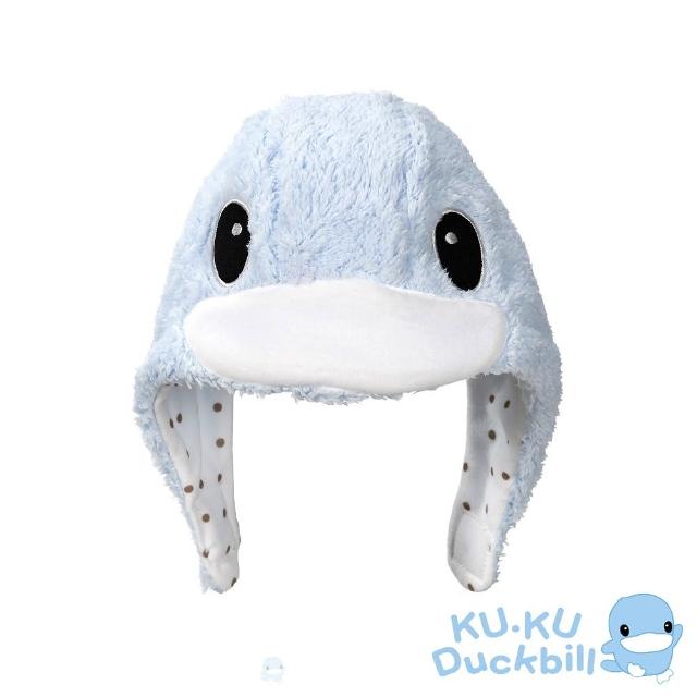 【KU.KU. 酷咕鴨】造型護耳帽(藍/粉)