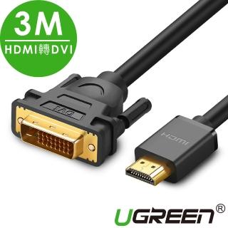 【綠聯】3M HDMI轉DVI線