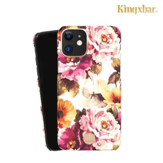 【Kingxbar】iPhone 11 手機殼 i11 6.1吋 保護殼 施華洛世奇水鑽保護套(花季系列-牡丹)