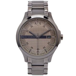 【ARMANI EXCHANGE】AX灰色時尚風格手錶-淺灰色面/46mm(AX2194)