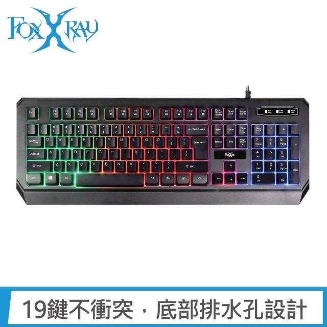 【FOXXRAY 狐鐳】BKL-39 奇點戰狐 有線電競鍵盤