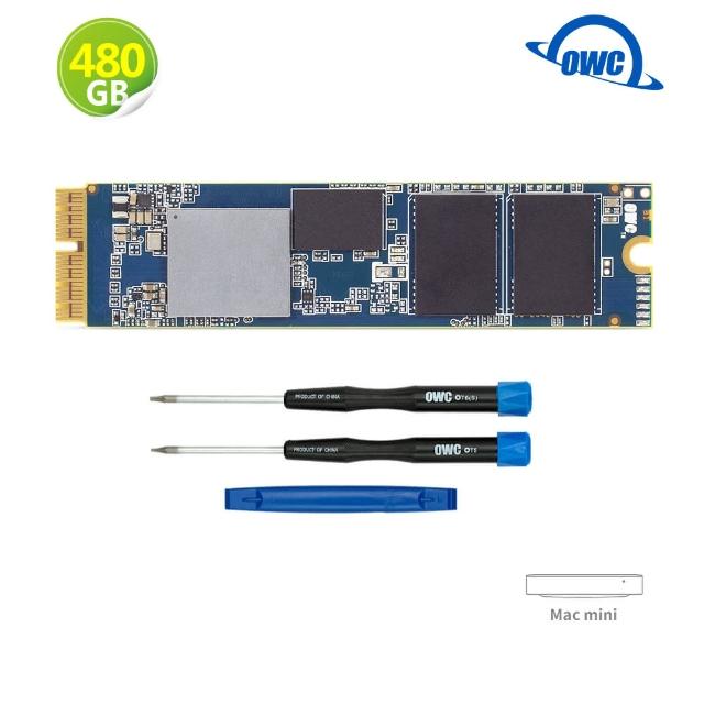 【OWC】Aura Pro X2 480GB NVMe SSD(帶有安裝工具和組件的 Mac mini 升級套件)