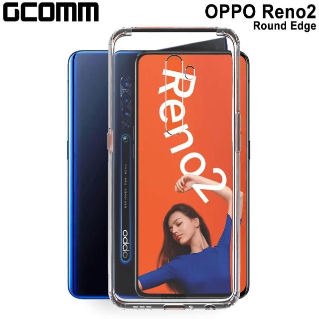 【GCOMM】OPPO Reno2 清透圓角防滑邊保護套 Round Edge(OPPO Reno2)