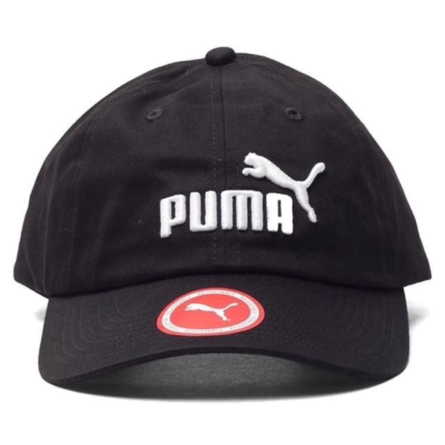 【PUMA】黑 白 刺繡LOGO 棒球帽 老帽 可調式 男女(05291909)