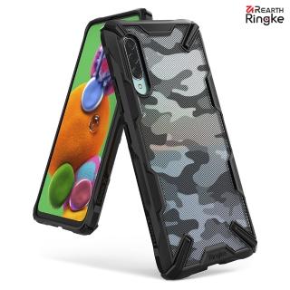 【Ringke】Rearth 三星 Samsung Galaxy A90 Fusion X Design 透明背蓋防撞手機殼(A90 迷彩)