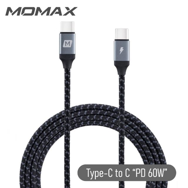 【Momax】Zero Type-C to C 連接線DC18 -2公尺(Type-C to C 2公尺連接線)
