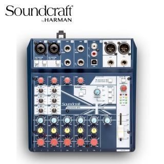 【Soundcraft 英國品牌】Notepad-8FX USB混音器 8軌(公司貨原廠保固)