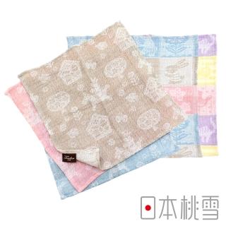 【日本桃雪】日本製原裝進口二層紗嬰兒包巾(鈴木太太公司貨)