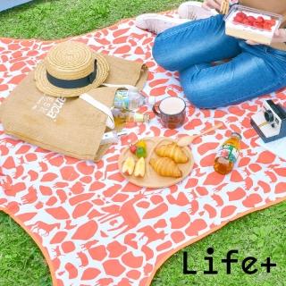 【Life+】Pic艾樂摩 折疊式防潑水多用野餐墊(3色任選)