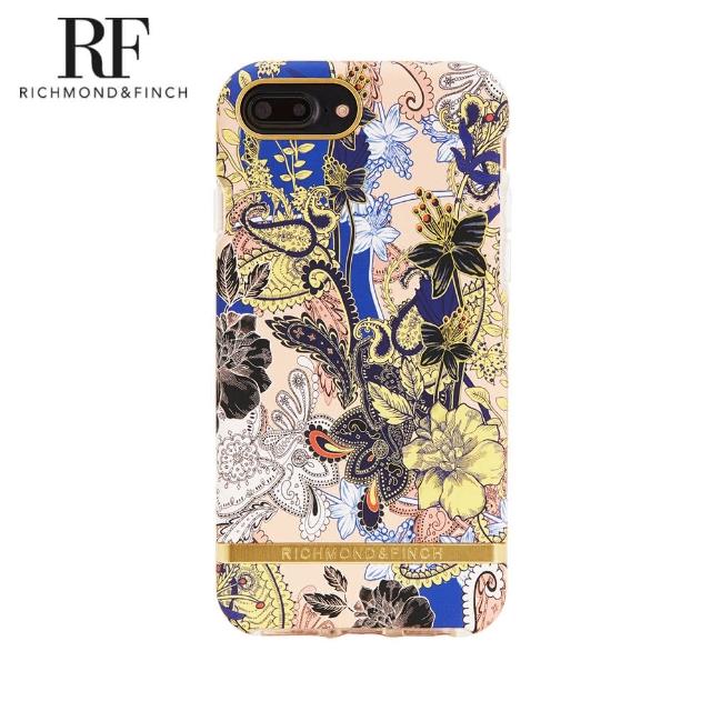 【Richmond&Finch】RF瑞典手機殼 金線框-春天佩斯利(iPhone SE3/SE2/8/7 4.7吋)