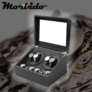 【Morbido蒙彼多】搖錶器/自動機械錶收藏盒/上鍊盒 鱷魚紋(4+6只入)