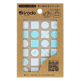 【irodo】布製品轉印貼-小(復古花磚紋)