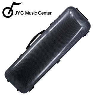 【JYC Music】JV-4001黑色格點~4/4小提琴四方盒-輕量級複合材料(輕量級複合材料 小提琴盒)