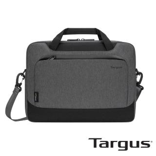【Targus】Cypress EcoSmart 14 吋環保手提薄型側背包(岩石灰 電腦包 側背包)