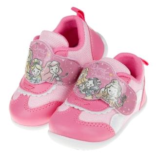 【布布童鞋】Disney公主系列桃粉色寶寶休閒鞋(D9V805H)