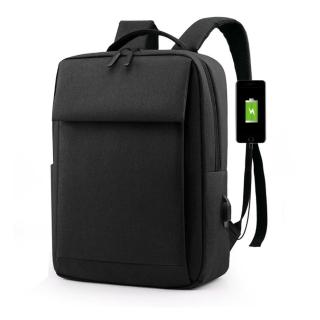 【CS 嚴選】日本美學設計USB充電大容量商務休閒旅行出差15.6吋筆電大容量雙肩後背包 手提包(CShonor08104)
