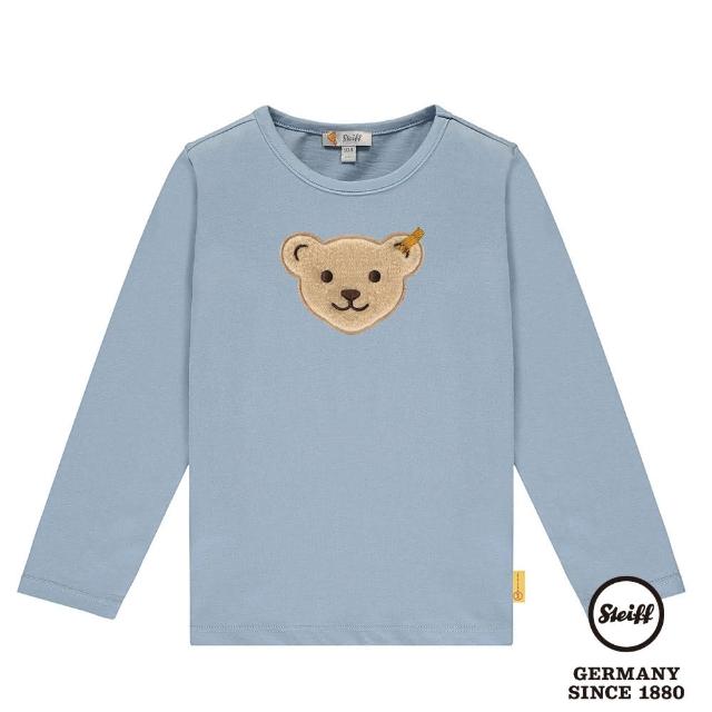 【STEIFF】熊頭童裝 長袖T恤(長袖上衣 啾啾款)