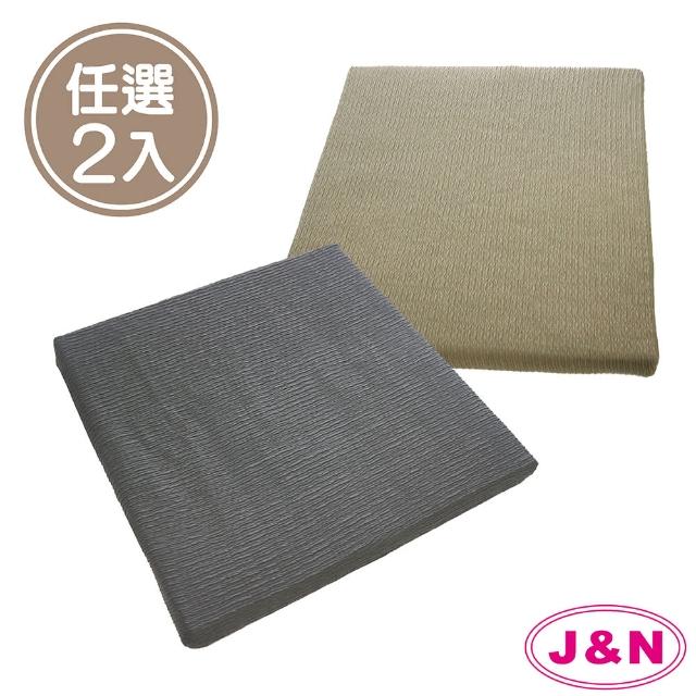 【J&N】柔波立體坐墊 - 55x55cm(2入/1組)