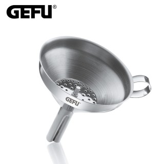 【GEFU】德國品牌不鏽鋼可拆過濾式漏斗(10.5cm)