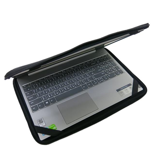 【Ezstick】Lenovo IdeaPad S340 15 IWL 15吋S 通用NB保護專案 三合一超值電腦包組(避震包)