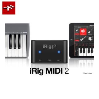 【IK Multimedia】iRig MIDI 2 通用型 MIDI 介面 for iOS& Android & Mac /PC
