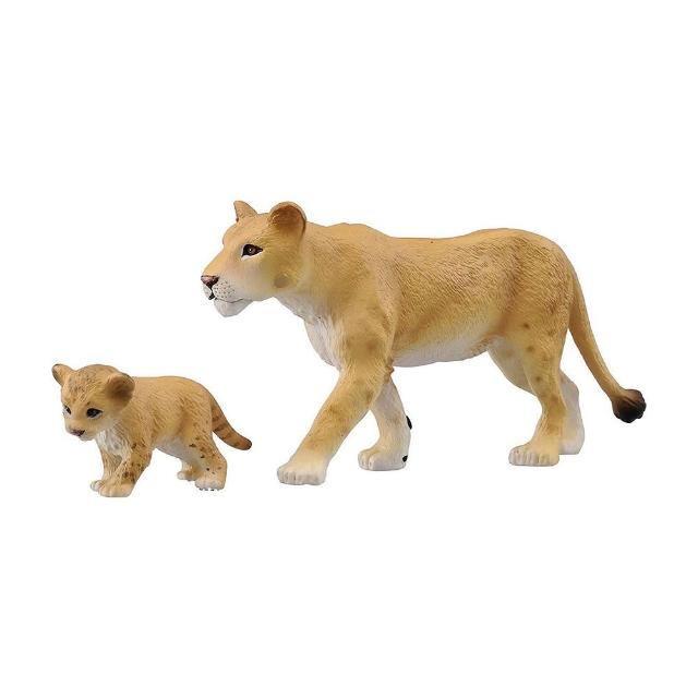 【TAKARA TOMY】ANIA 多美動物 多美動物園 AS17 獅媽媽與寶寶(男孩 動物模型)
