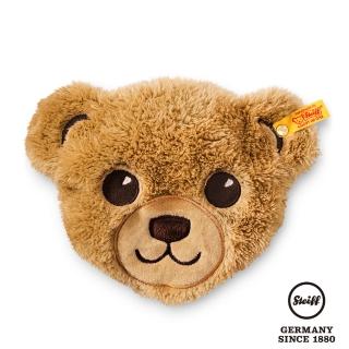 【STEIFF德國金耳釦泰迪熊】Bear Head Heat Cushion 暖暖包 冰敷袋(經典泰迪熊_黃標)