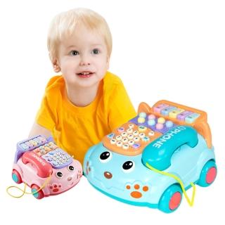 【JoyNa】兒童玩具仿真電話機 音樂電話車