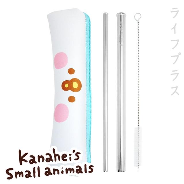 【卡娜赫拉】卡娜赫拉的小動物-不鏽鋼吸管三件組-5組入(吸管組)