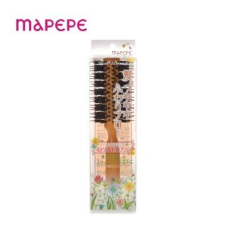 【Mapepe】天然毛空氣感圓梳/1P
