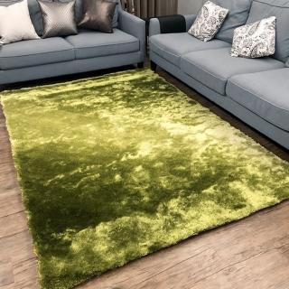 【山德力】薇尼絲漸層系列地毯 - 漸變綠 160x230cm(地毯 多色 溫暖 漸層 質感 生活美學)