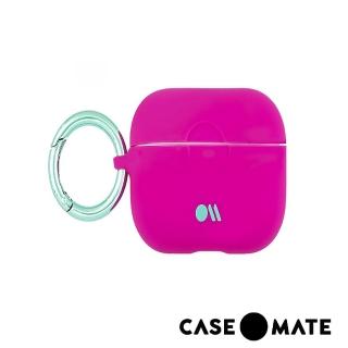 【CASE-MATE】AirPods Pro 炫彩保護套(紫紅色 贈掛環)