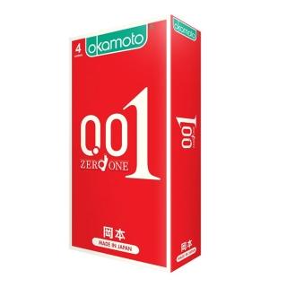 【Okamoto岡本】001至尊勁薄保險套4片/盒