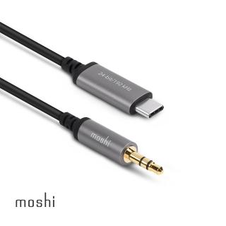 【moshi】Aux to USB-C 音源線 1.2 m