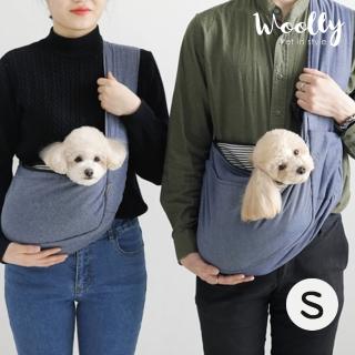 【WOOLLY】莫登寵物胸背巾-S 丹寧款(背巾/外出包)