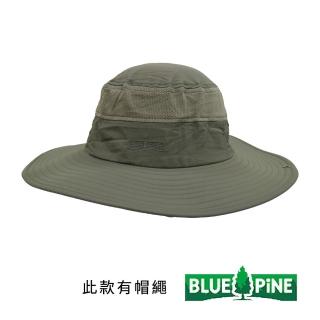 【青松戶外】抗UV護頸遮陽帽-橄綠 B61901-46(戶外/登山/防曬/抗UV/遮陽帽/漁夫帽/帽子)