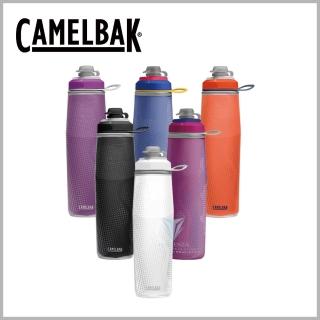 【CAMELBAK】710ml Peak Fitness運動保冰噴射水瓶(運動水壺)