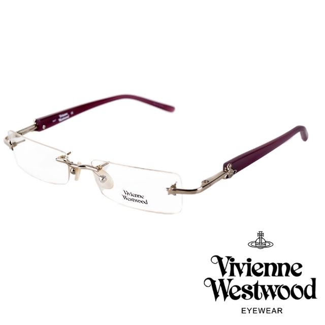 【Vivienne Westwood】經典星星款造型光學眼鏡(紅 VW082_04)