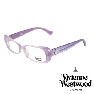 【Vivienne Westwood】英倫龐克風光學眼鏡(紫 VW097_01)
