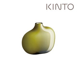 【Kinto】SACCO玻璃造型花瓶01- 綠